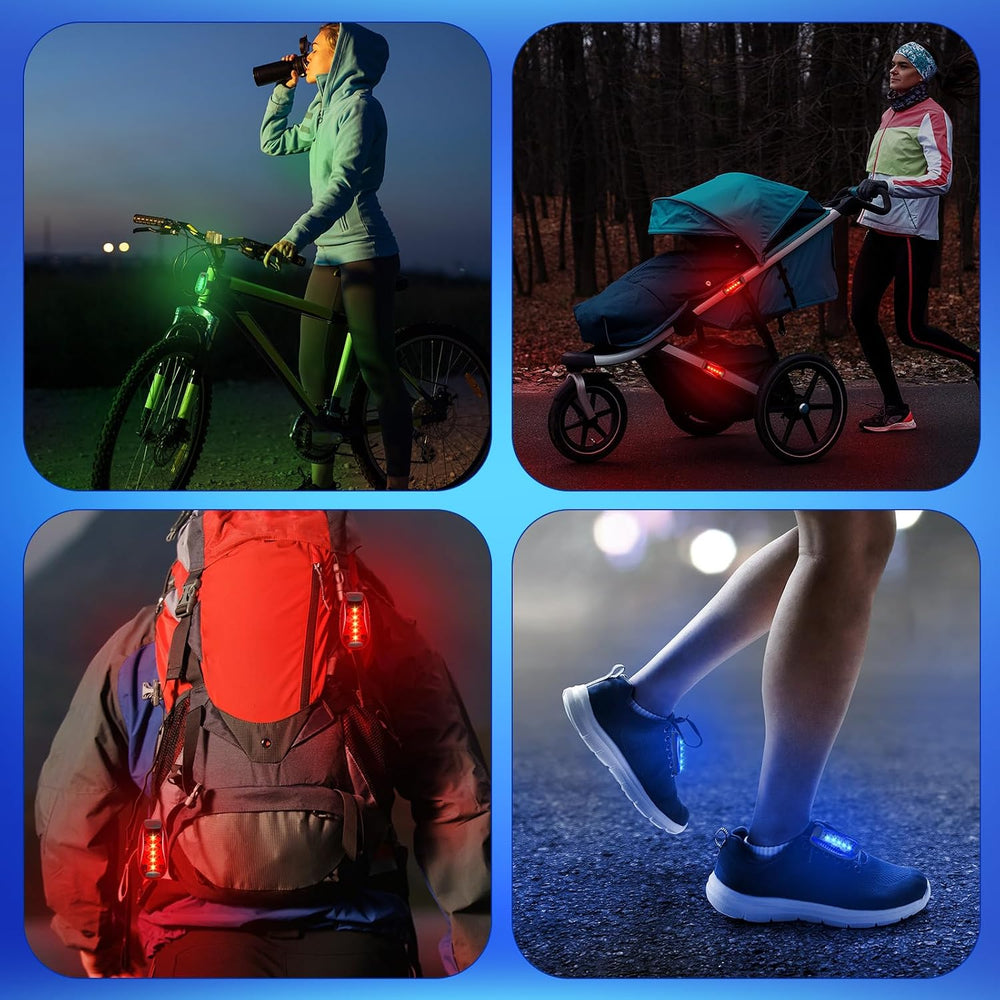 Copkim 30/60/100/200 Pcs LED Running Light Bulk