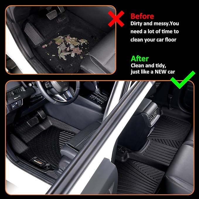 Binmotor-Floor Mats & Upper Cargo Liner Set