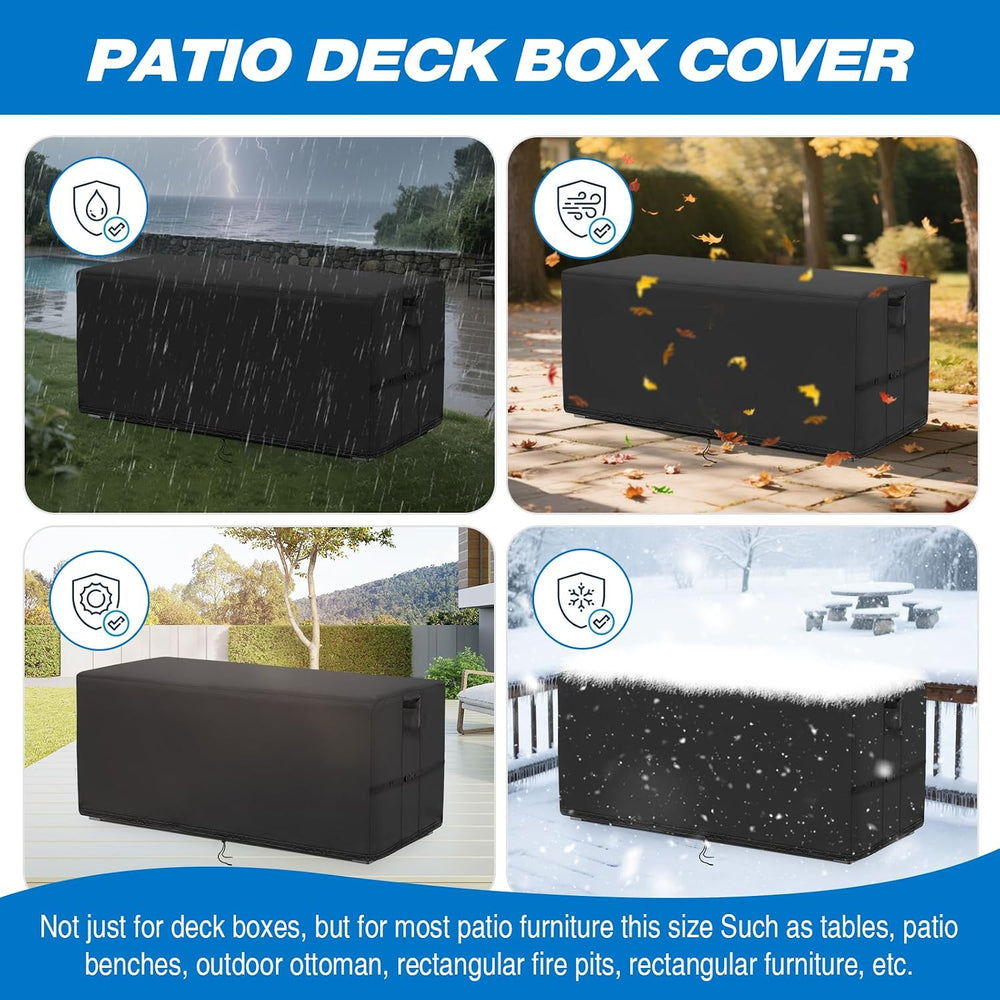Kingling Deck Box Covers 70 Inch for 260 Gallon Deck Box