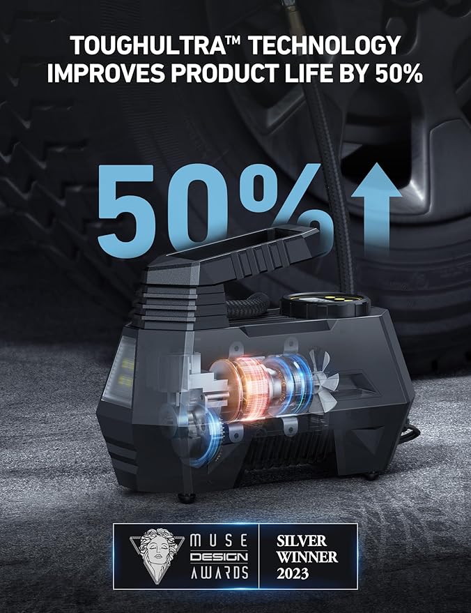 AstroAI Tire Inflator Portable Air Compressor Air Pump