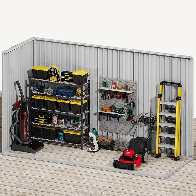 DWVO 9x4 FT Outdoor Storage Shed