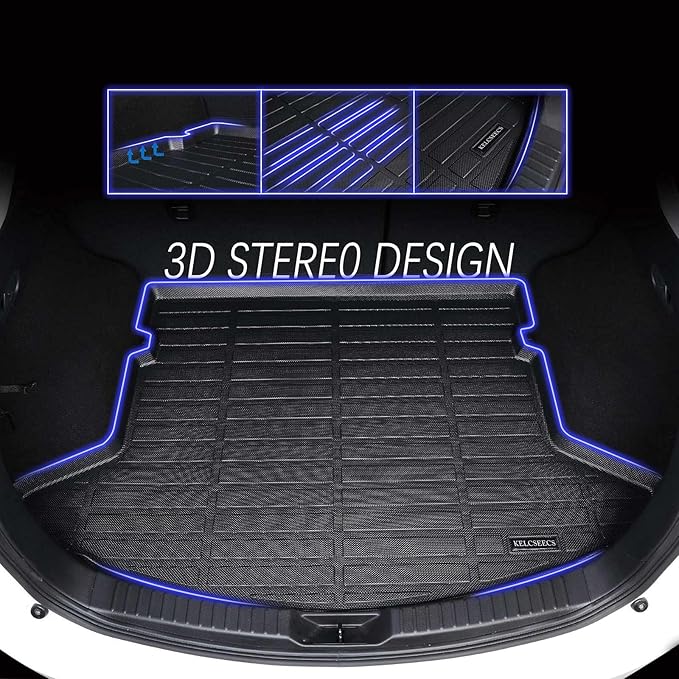 KELCSEECS All Weather Floor Mats & Cargo Liner Custom
