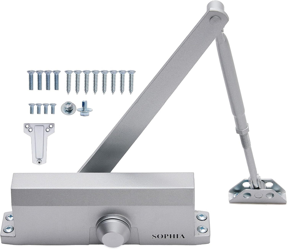 SOPHIA Commercial Door Closer Grade 2, Automatic Door Closer DK700, Hydraulic...