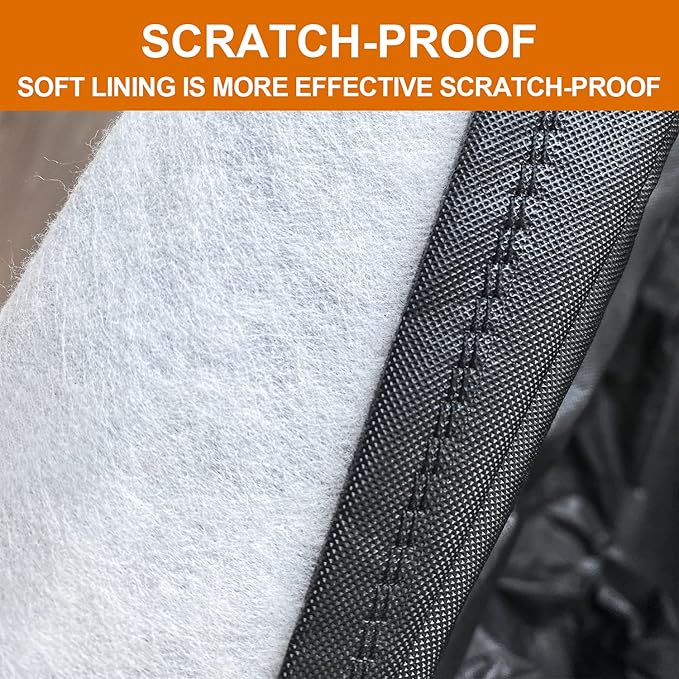 Kayme 7 Layers Heavy Duty Hatchback Car Cover Waterproof All Weather, Outdoor
