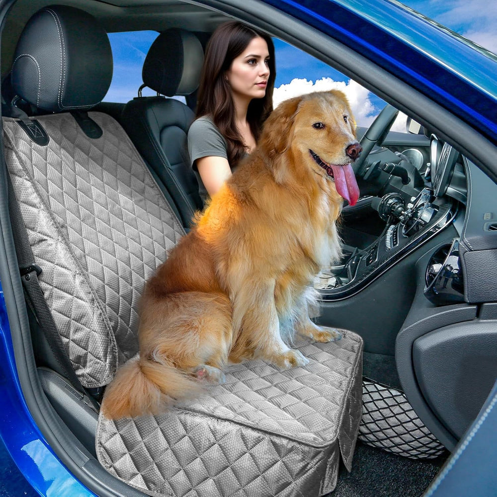 Waterproof Front Seat Car Cover 2 Pack, Full Protection