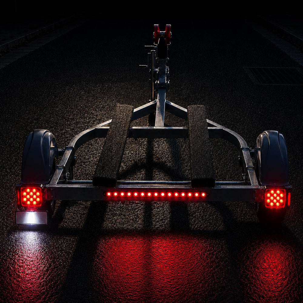 LIMICAR Trailer Light Kit with 15-LED Light Bar 6 Marker Lights