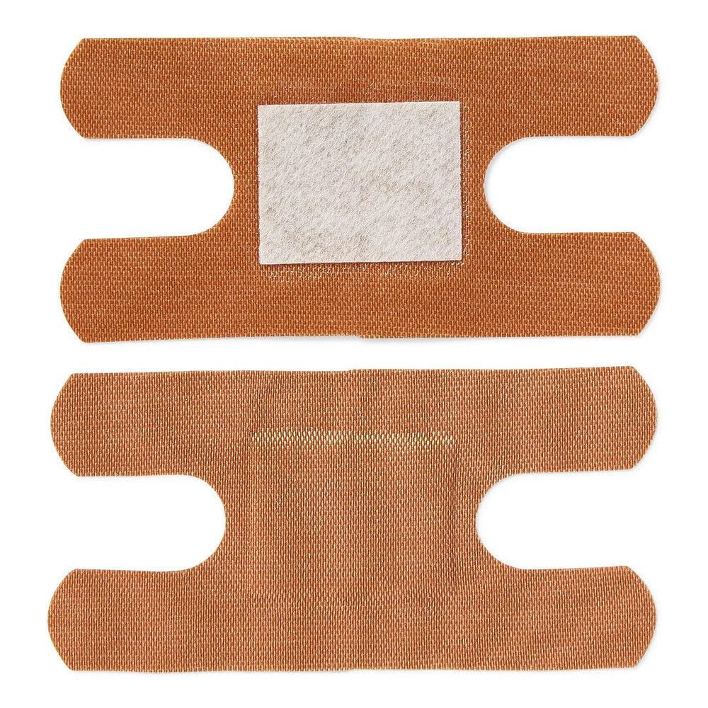 CURAD Flex-Fabric Adhesive Bandages, Knuckle, 100 CT, Pack of 2