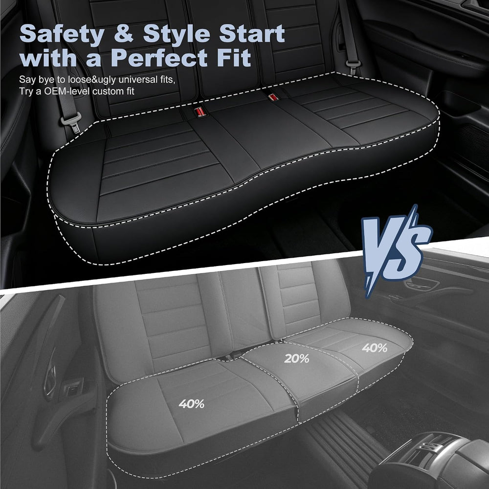 Seat Covers for Honda Accord 2023 2024 2025 2026 Leather Full Set
