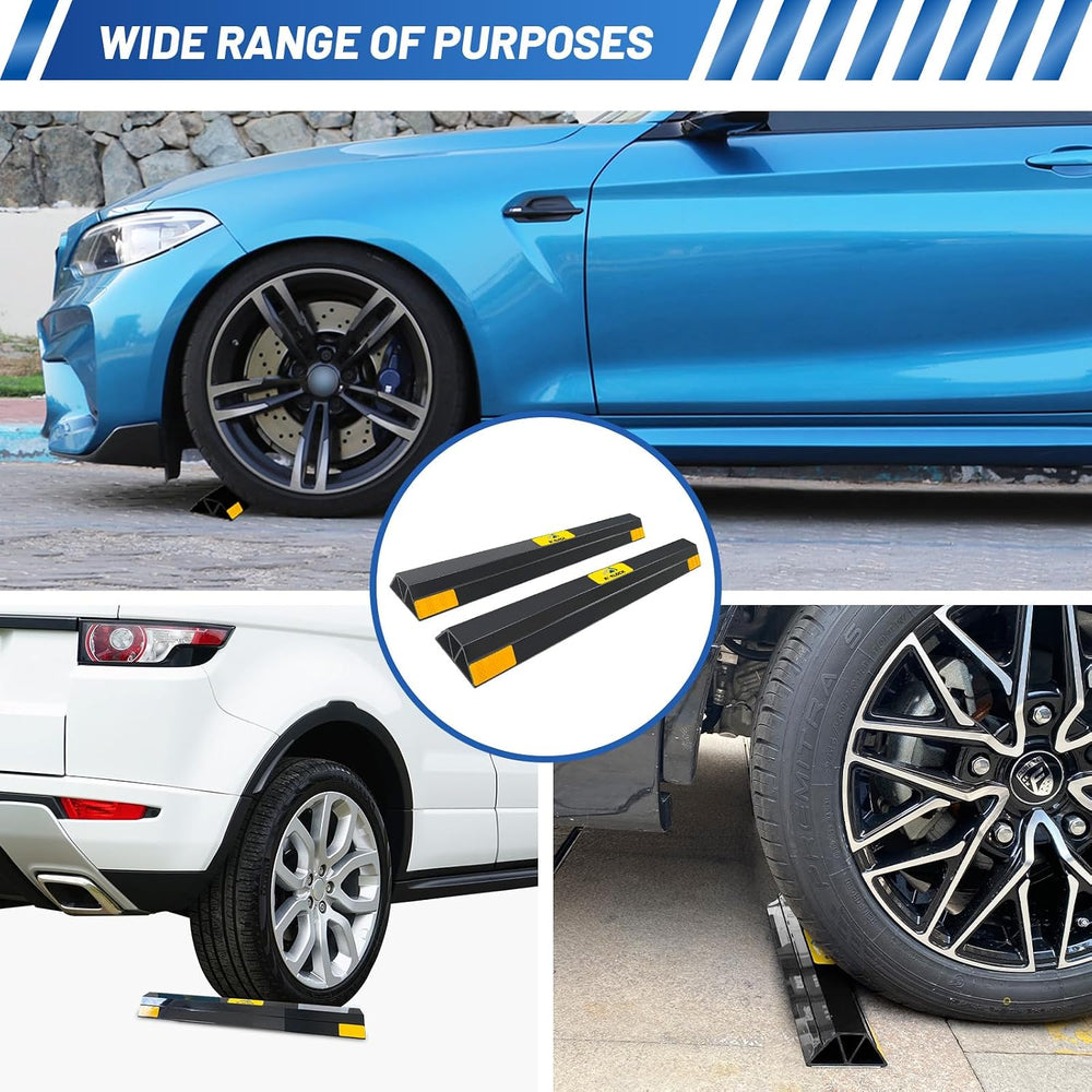 (New Upgrades) 24" 2 Pcs Heavy Duty Parking Aid for Garage Walls, Parkin...
