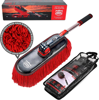 Car Duster Exterior Scratch Free, Soft Car Brush Kit