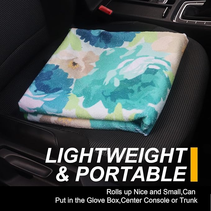 Back Seat Cover for Car Trucks Van SUV, Waterproof Rear Bench Towel Seat Covers