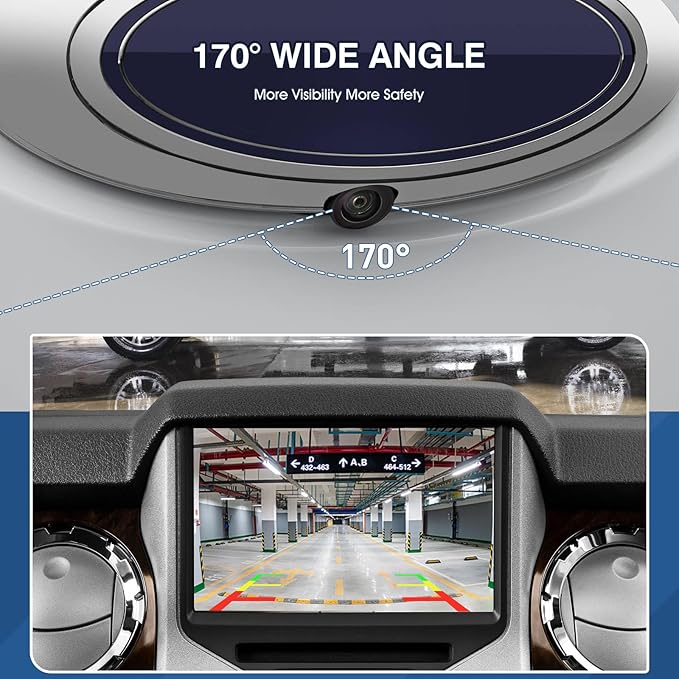 Rear View Backup Reverse Camera Compatible