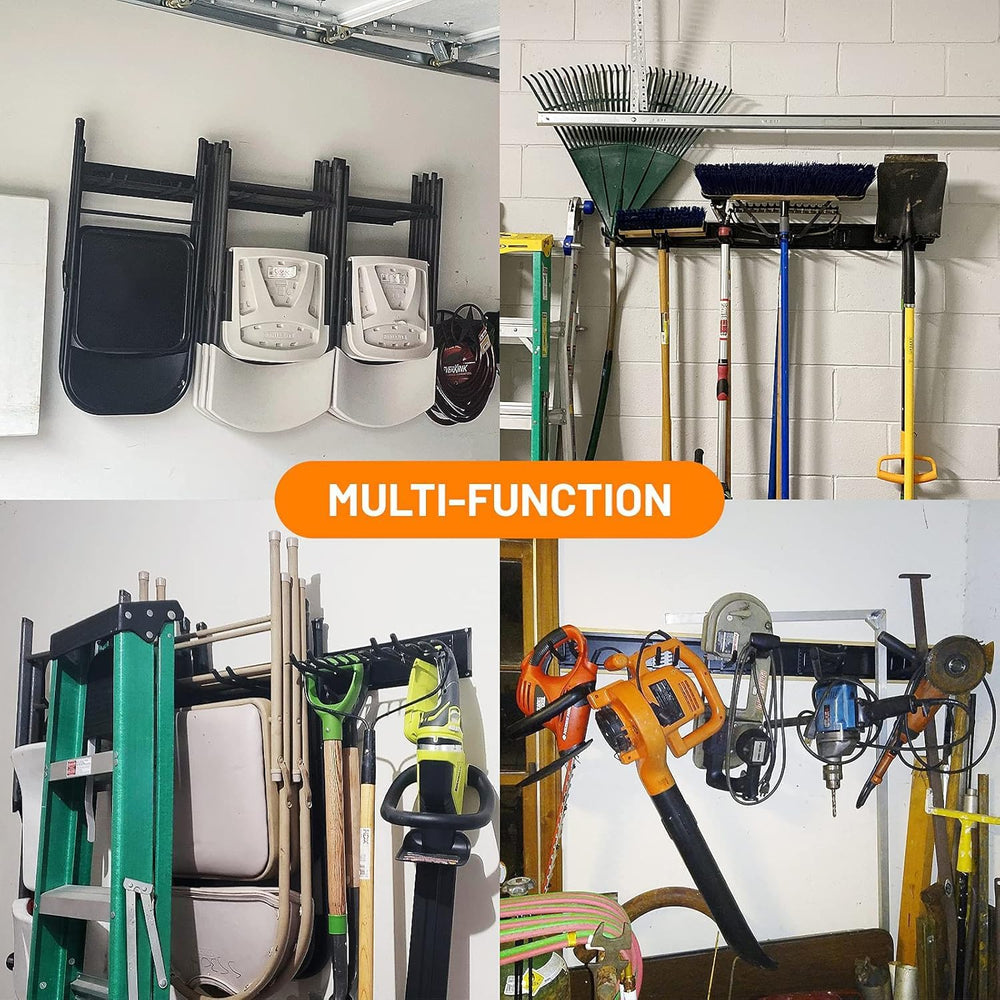 Wallmaster Garage Storage Organization Wall Mount Folding Chair Hangers