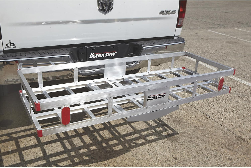 Ultra-Tow Aluminum Hitch Cargo Carrier - 500-Lb. Capacity, Silver, 60in. x 22...
