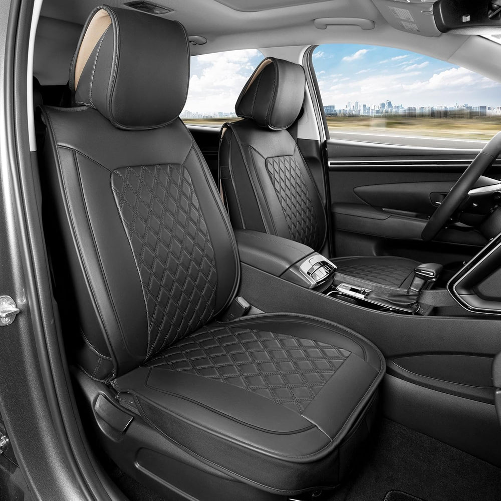 TrimLine Onyx Napa Leather Seat Covers for Cars & SUVs