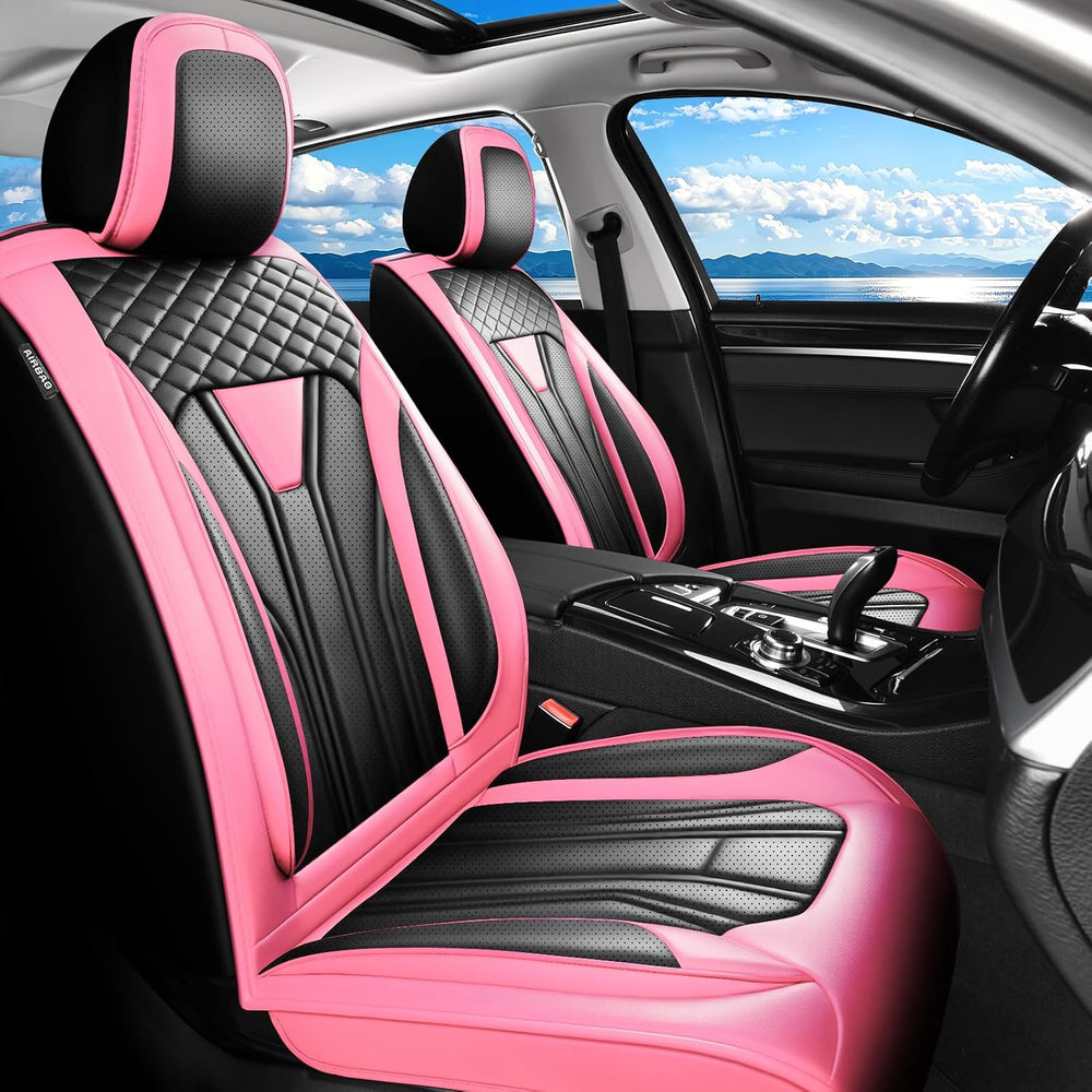 Car Seat Covers for Chevrolet/Chevy Blazer 2019-2027 Pink&Black