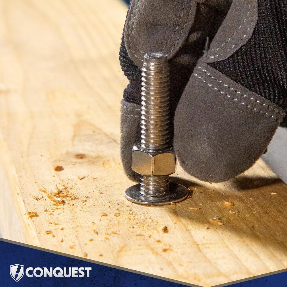 Conquest Zinc Plated Wedge Anchors for Concrete 1/2” x 4-1/2”