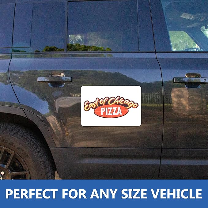 Custom Car Magnet Signs for Businesses 2 pk