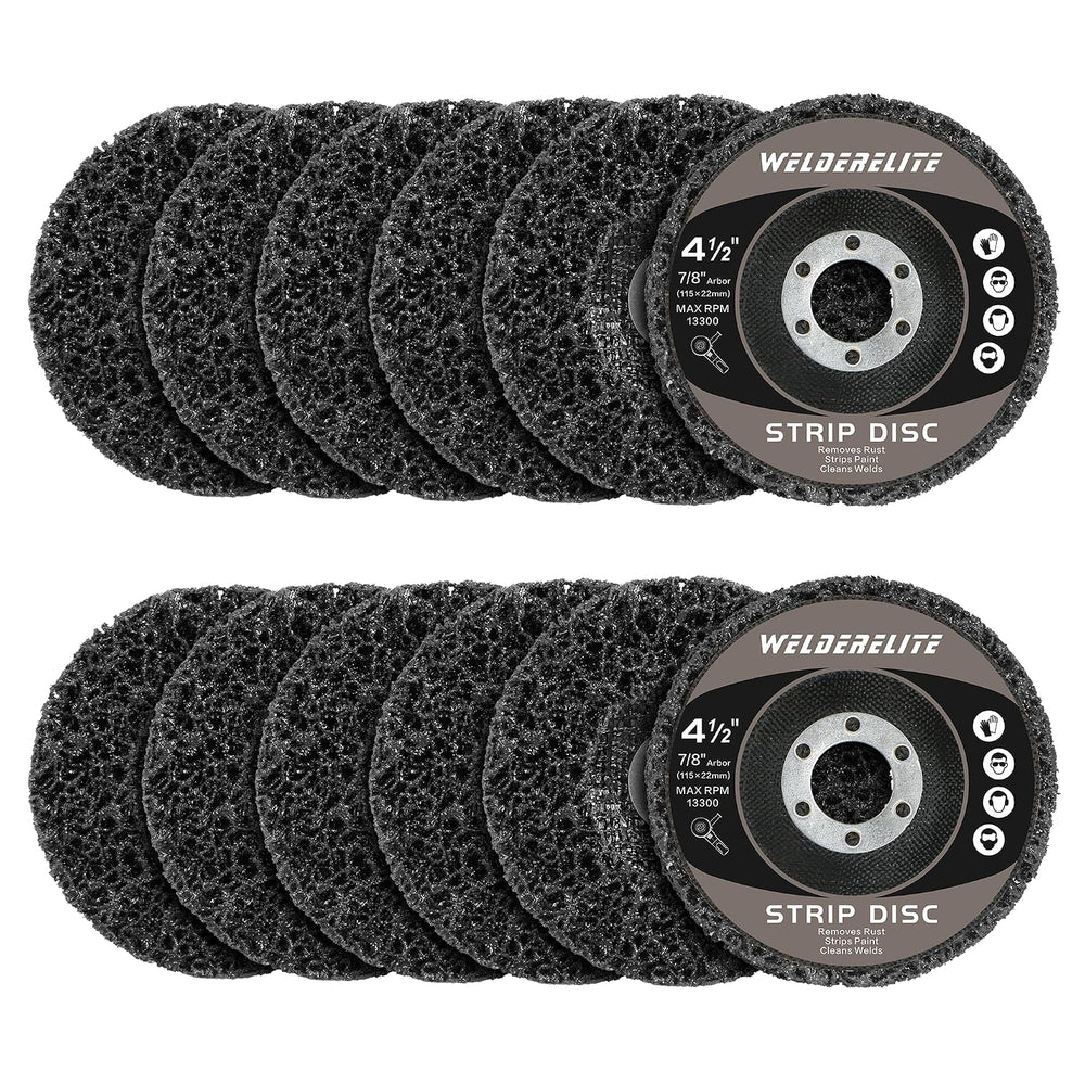 12-Pack 4-1/2" Paint Stripper Discs for Angle Grinder, Rust & Paint ...