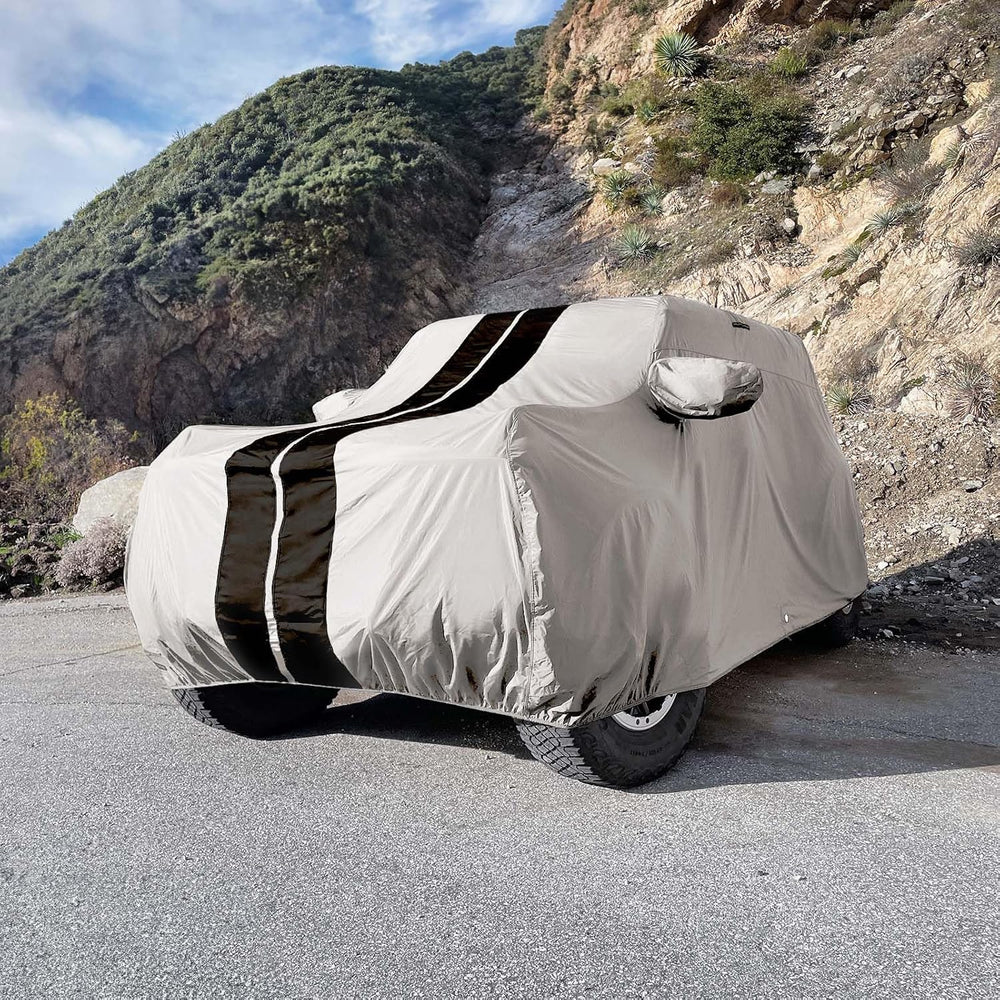 iCarCover Car Cover Waterproof All Weather for 1946-60 Chevy Sedan Delivery