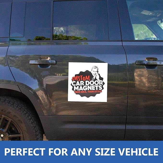 Custom Car Magnet Signs for Businesses 2 pk