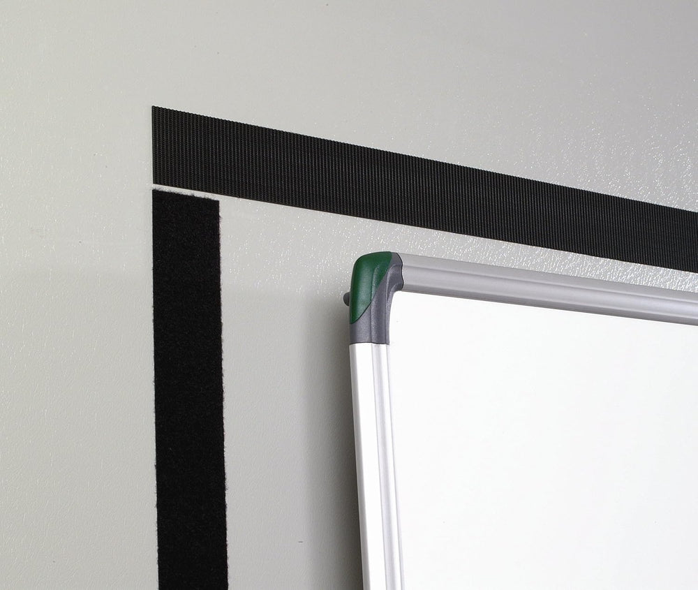 VELCRO Brand Sticky Back Hook Side Only Tape, Black, 75 Ft x 1/2 in