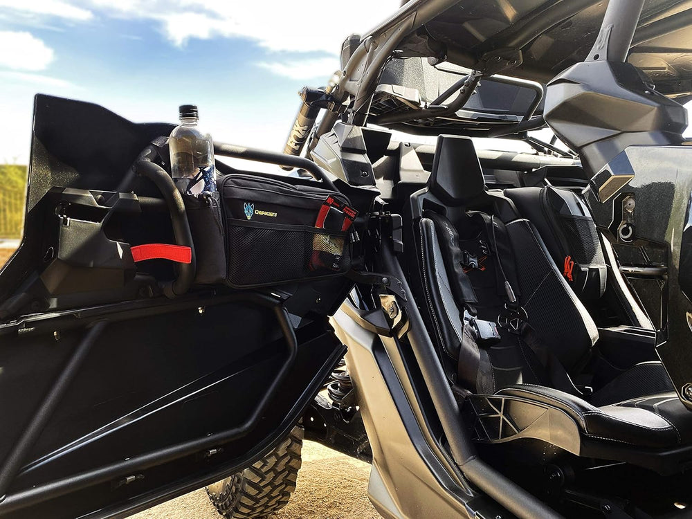 Chupacabra Offroad Can-Am X3 Rear Door Bags - Heavy Duty Water Resistant for ...