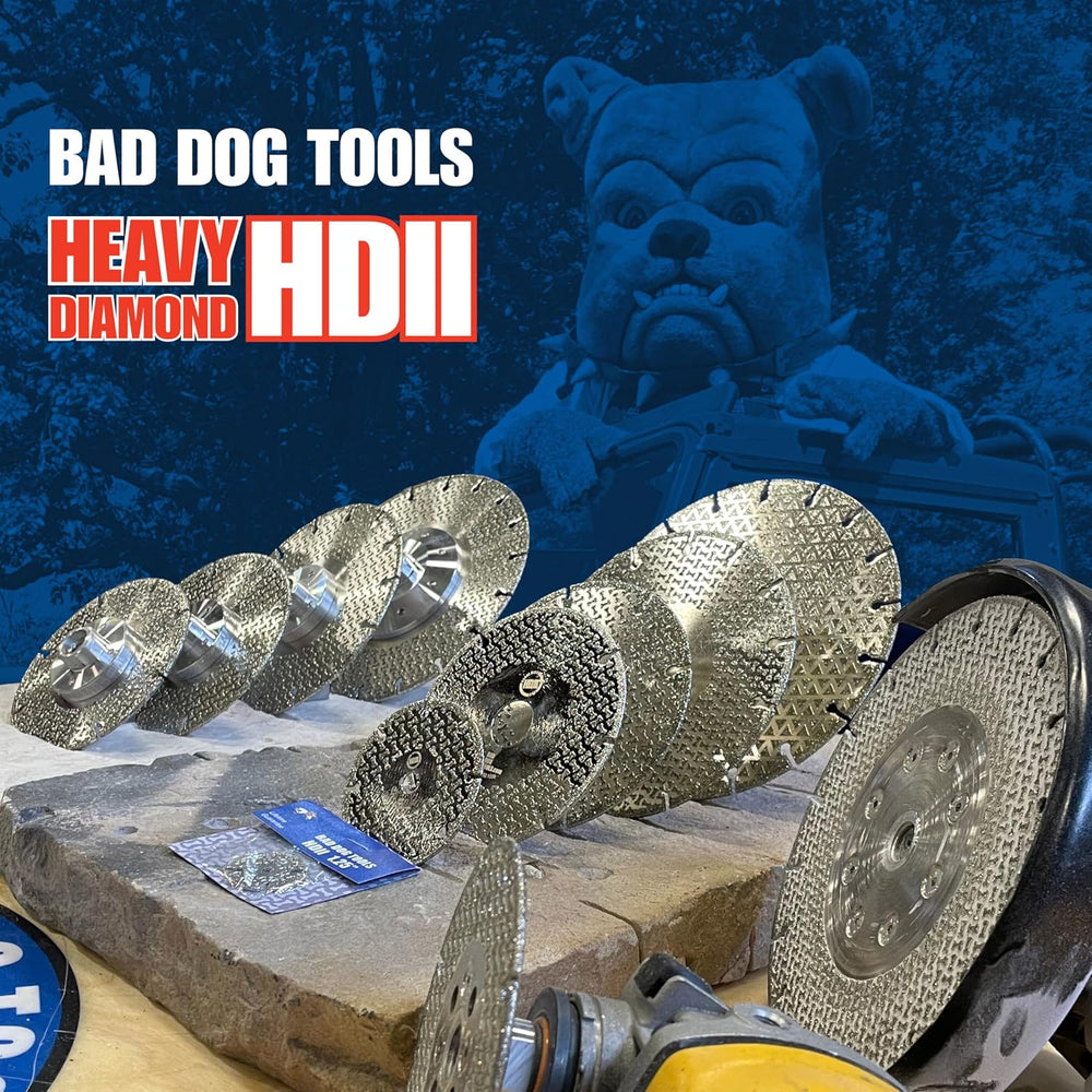 Bad Dog Tools 1.25" Endless HDII Multipurpose Cut/Grind Diamond Wheel