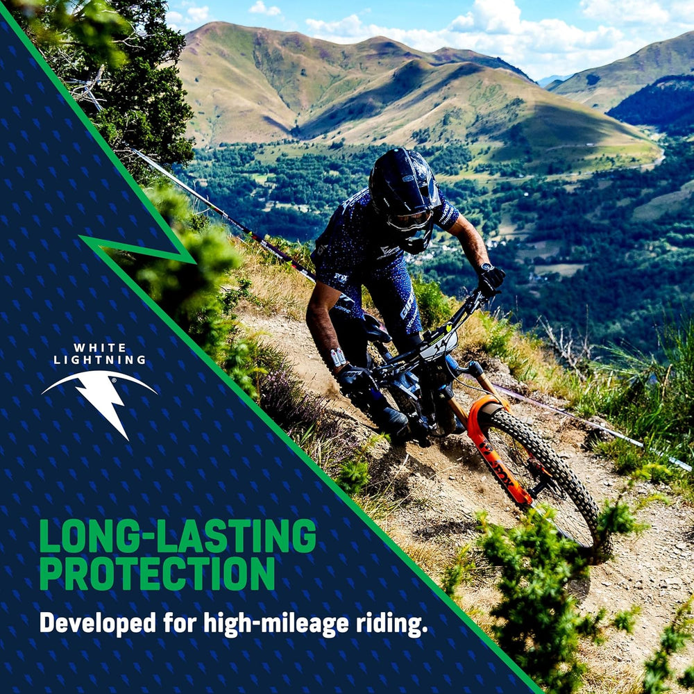 White Lightning Epic Ride All Conditions Light Bike Chain Lubricant 32 fl oz