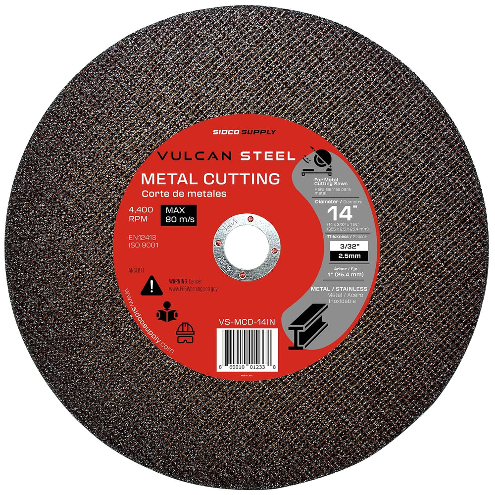 14 Inch Cut Off Wheel - Precision Smooth Cutting - Abrasive Chop Saw Blades -...